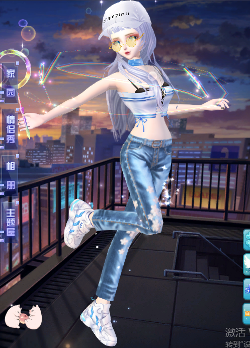 蓝色真好看