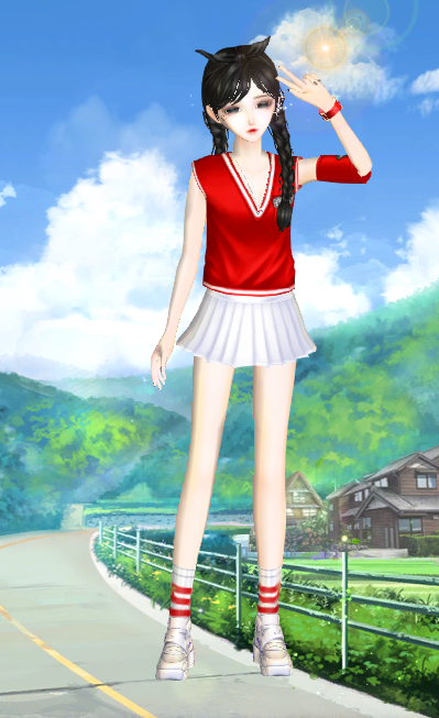 运动少女