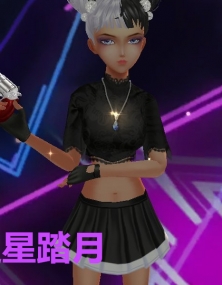 【捏脸】黑皮暴力少女